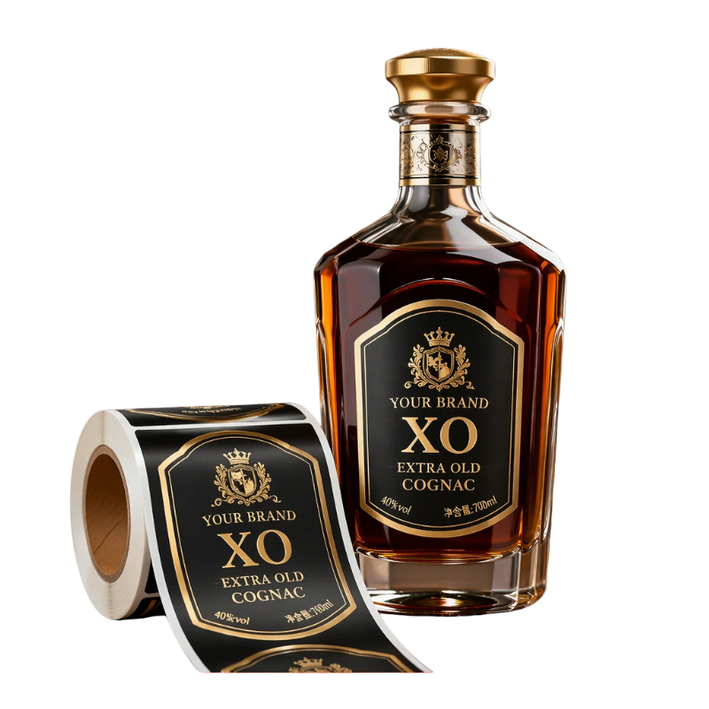 Wine To Beer Alcohol - Premium Waterproof Custom Alcohol Bottle Adhesive