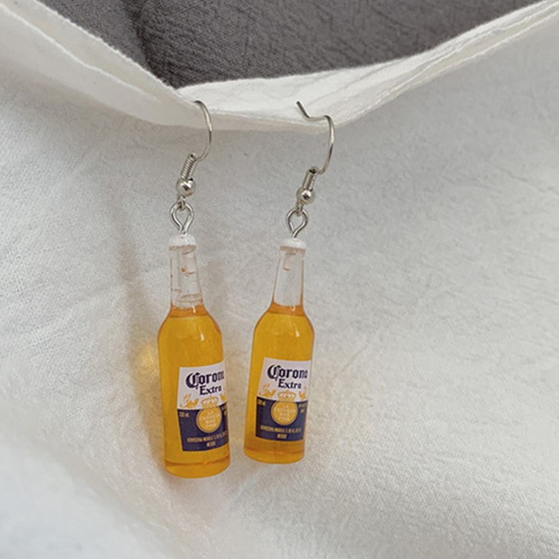 Wine Beer Pairing - 1 Pair Beer Bottle Cup Resin