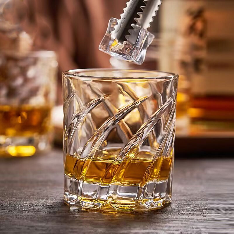 Embossed Whiskey Glass High-Qu - Wine Beer Spirits ulasan dan harga