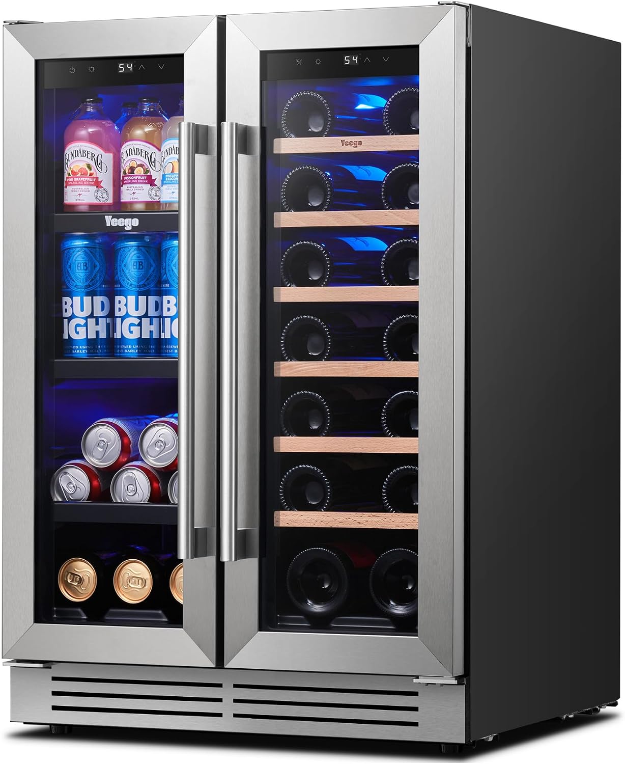 Yeego 24 Inch Wine and Beverag - Wine Beer Spirits ulasan dan harga