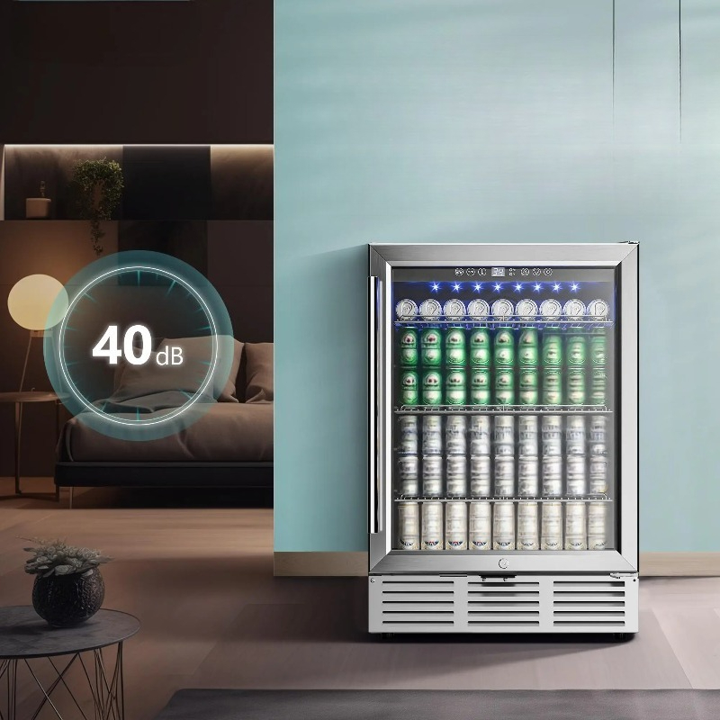 Beverage Refrigerator 24Inch 1 - Wine And Beer Undercounter Fridge ulasan dan harga