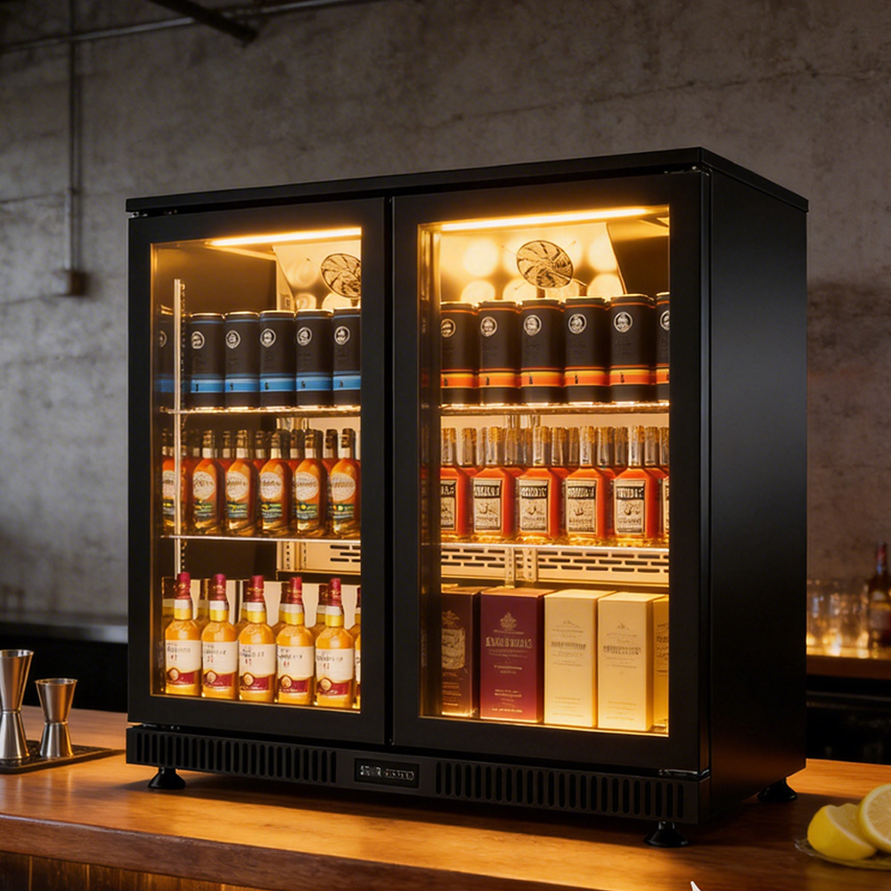 Mini Beverage Cooler Refrigera - Wine And Beer Undercounter Fridge ulasan dan harga