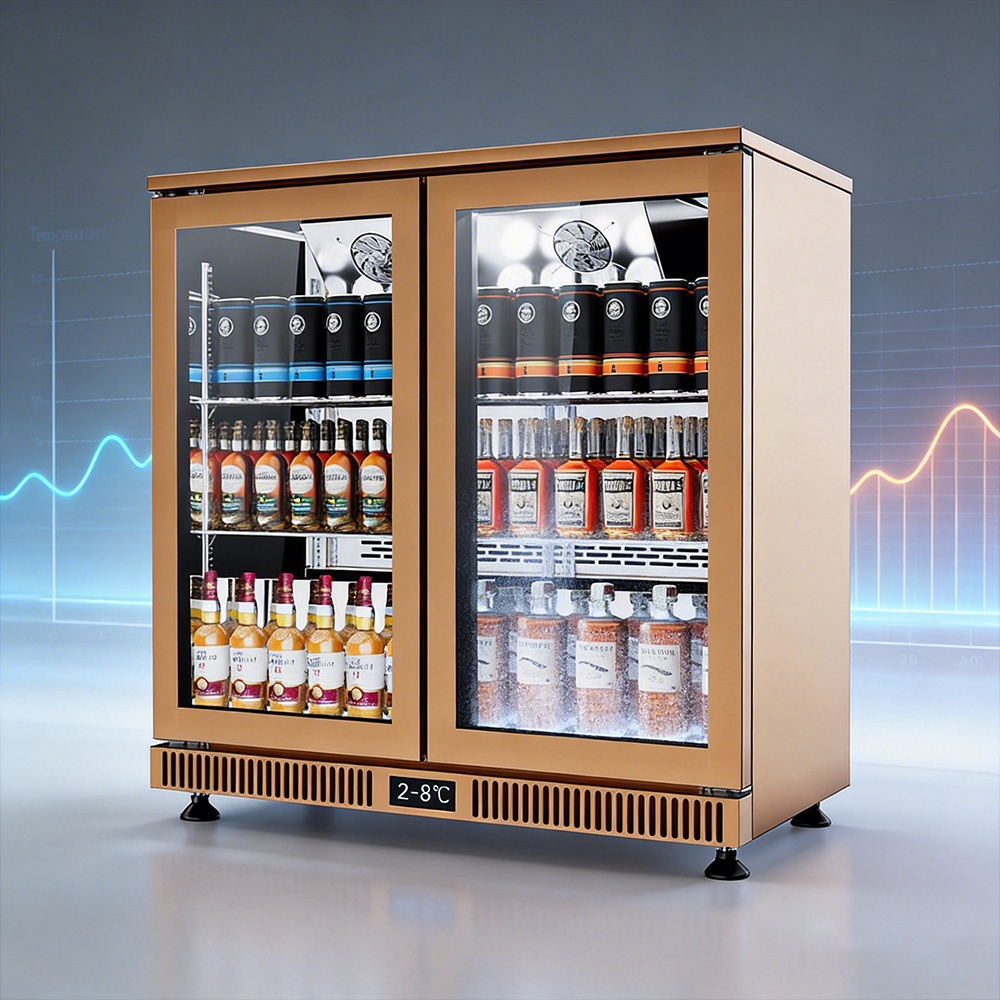 Mini Beverage Cooler Refrigera - Wine And Beer Undercounter Fridge ulasan dan harga