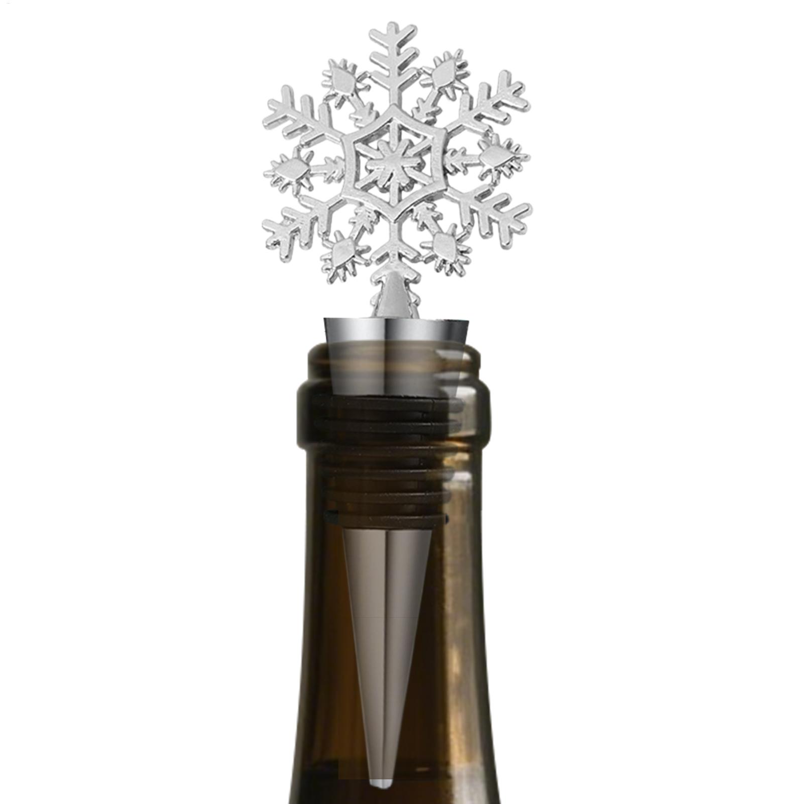 Wine Bottle Stopper Christmas  - Wine To Beer Alcohol ulasan dan harga