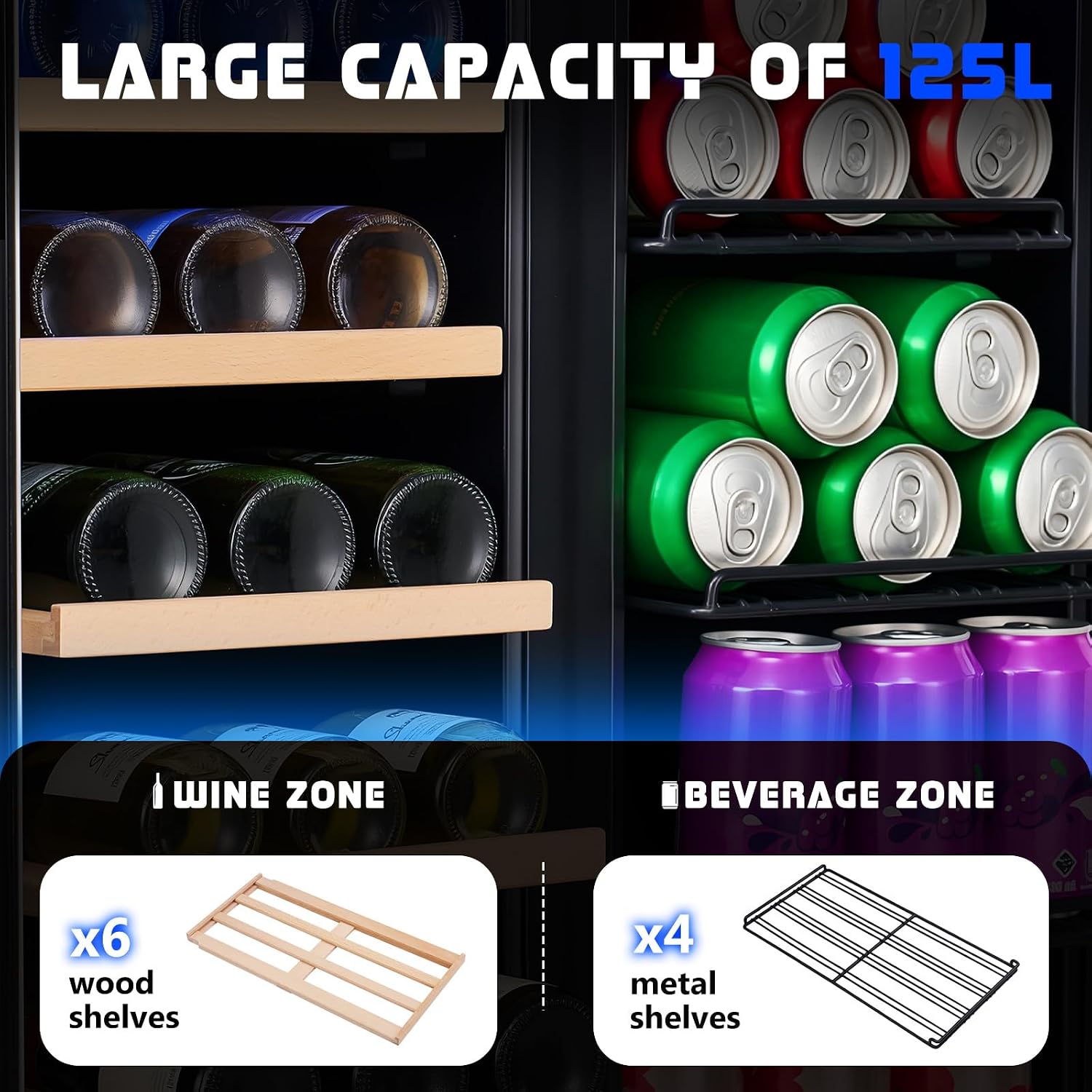 Beverage Refrigerator, 24-Inch - Wine And Beer Undercounter Fridge ulasan dan harga