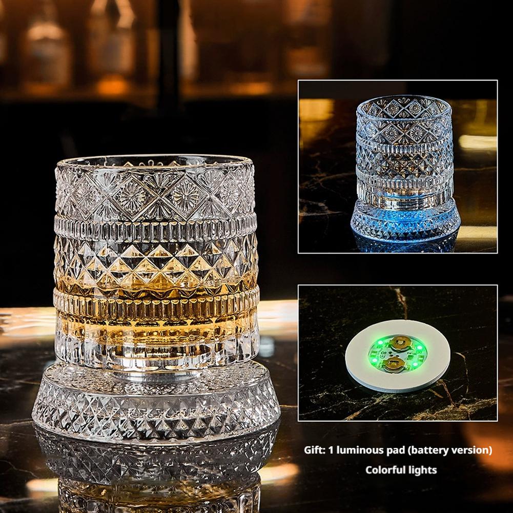 Rotating Whiskey Glass Creativ - Wine Beer Cocktail ulasan dan harga
