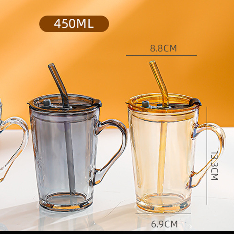450ml Glass Coffee Cups with L - Wine Beer Spirits ulasan dan harga