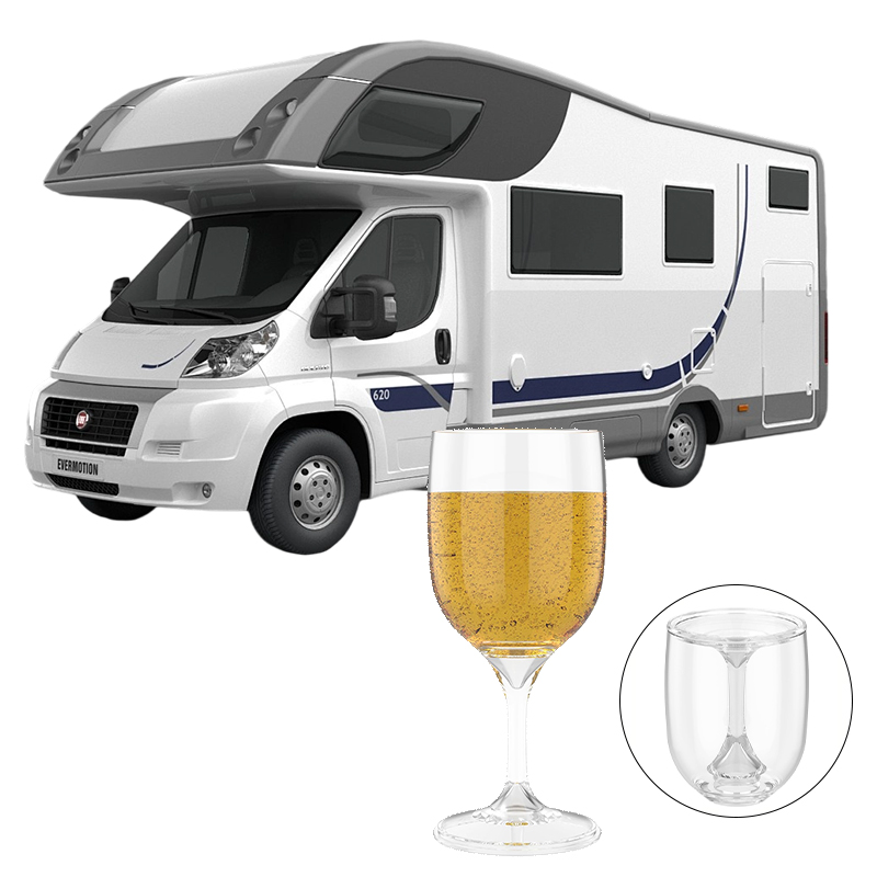 RV Portable Wine Glass Goblet  - Wine & Beer Emporium ulasan dan harga