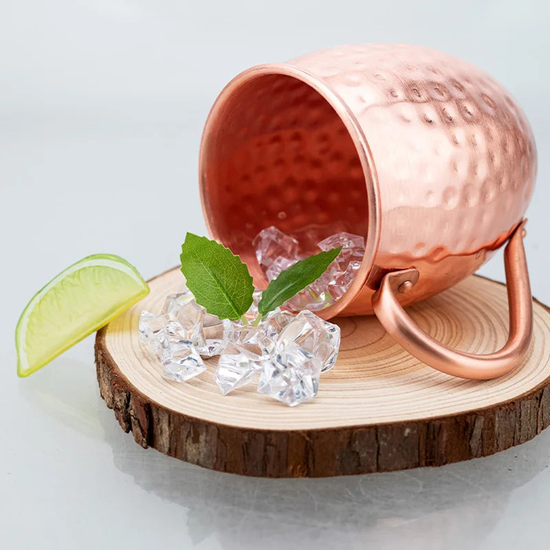 【F】530ml 100% Copper Moscow Mu - Wine Beer Cocktail ulasan dan harga