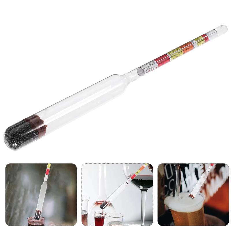 ●1Pcs 3 Scale Hydrometer For W - Wine To Beer Alcohol ulasan dan harga