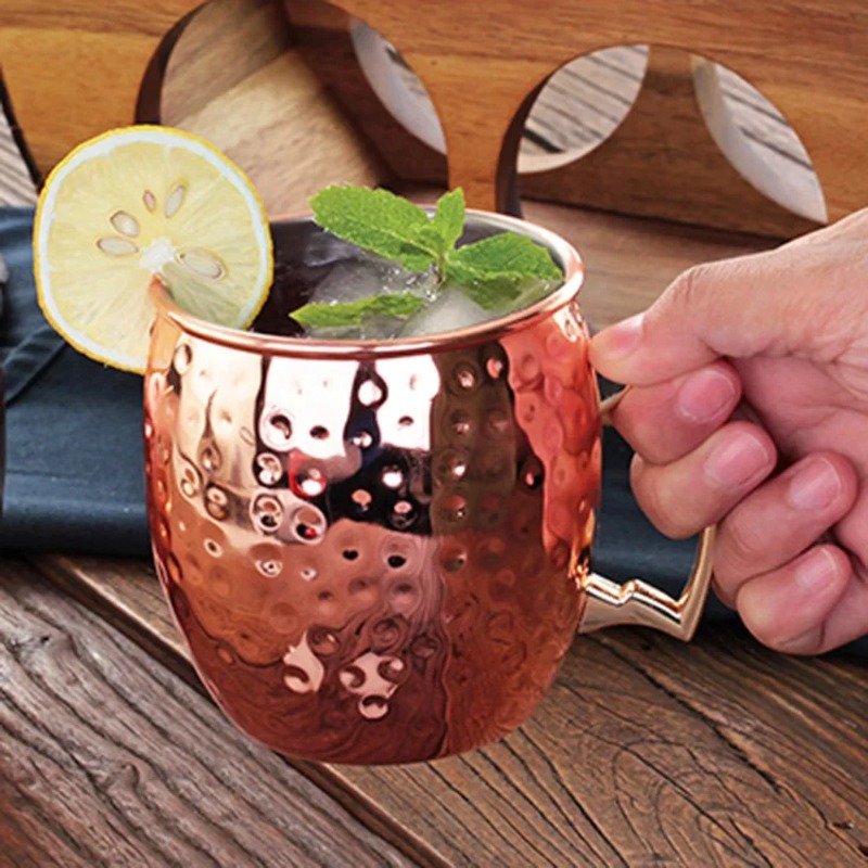 1-6PCS Cocktail Wine Cup Mosco - Wine Beer Cocktail ulasan dan harga