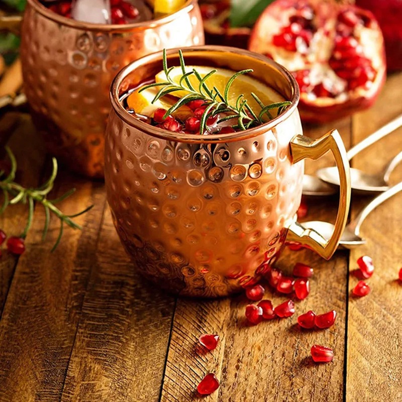 1-6PCS Cocktail Wine Cup Mosco - Wine Beer Cocktail ulasan dan harga