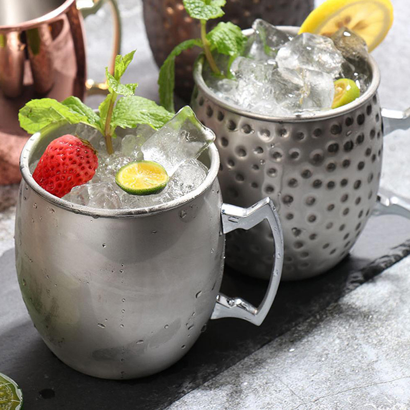 1Pcs 530ml Stainless Steel Mos - Wine Beer Cocktail ulasan dan harga