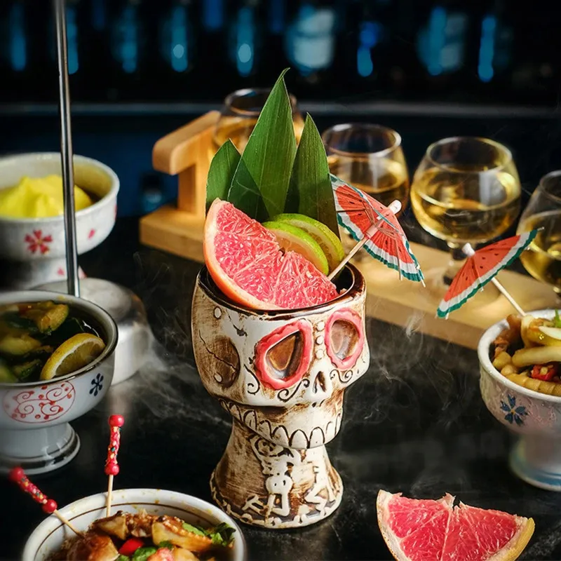 480ml Halloween Party Skull Co - Wine Mix With Beer ulasan dan harga