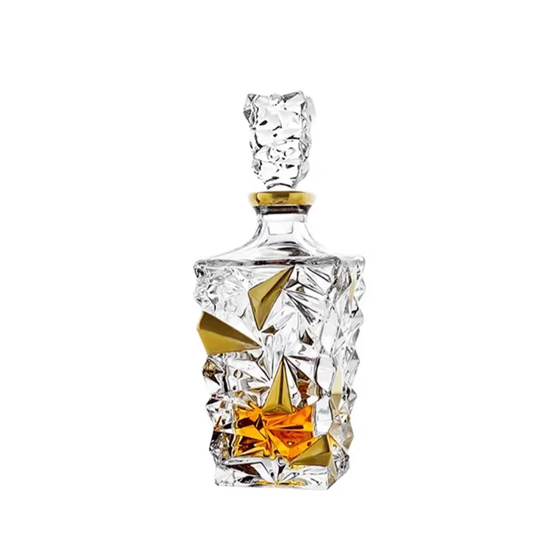 Crystal glass gold-painted whi - Wine Beer Pairing ulasan dan harga
