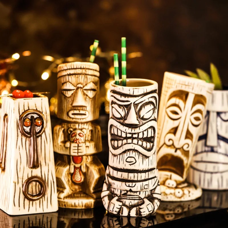 Creative Ceramic Mug Shaman To - Wine Beer Cocktail ulasan dan harga