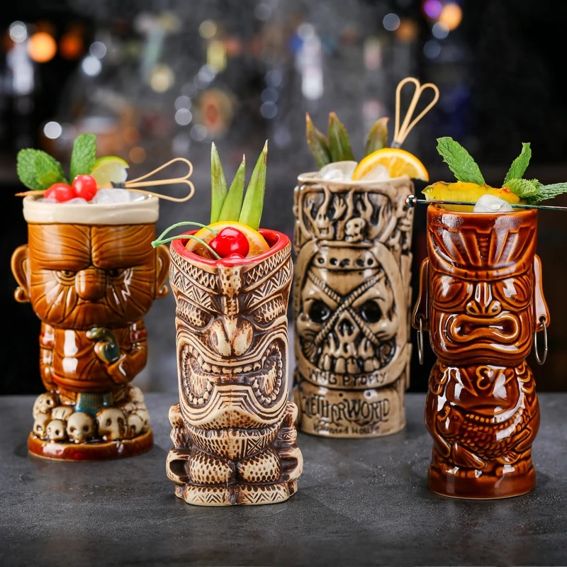 Creative Ceramic Mug Shaman To - Wine Beer Cocktail ulasan dan harga