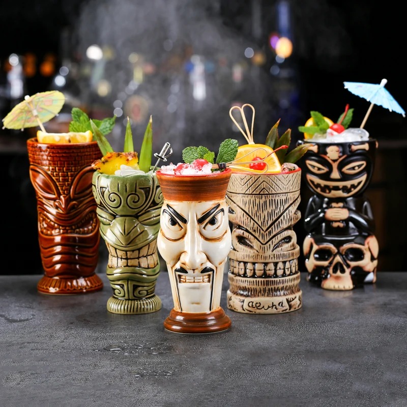 Creative Ceramic Mug Shaman To - Wine Beer Cocktail ulasan dan harga