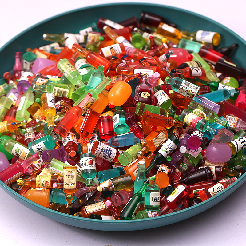 20Pcs Mixed Mini Resin Simulat - Wine Mix With Beer ulasan dan harga