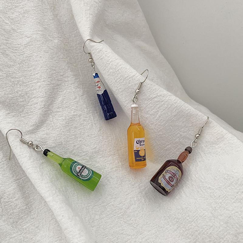 1 Pair Beer Bottle Cup Resin E - Wine Beer Pairing ulasan dan harga