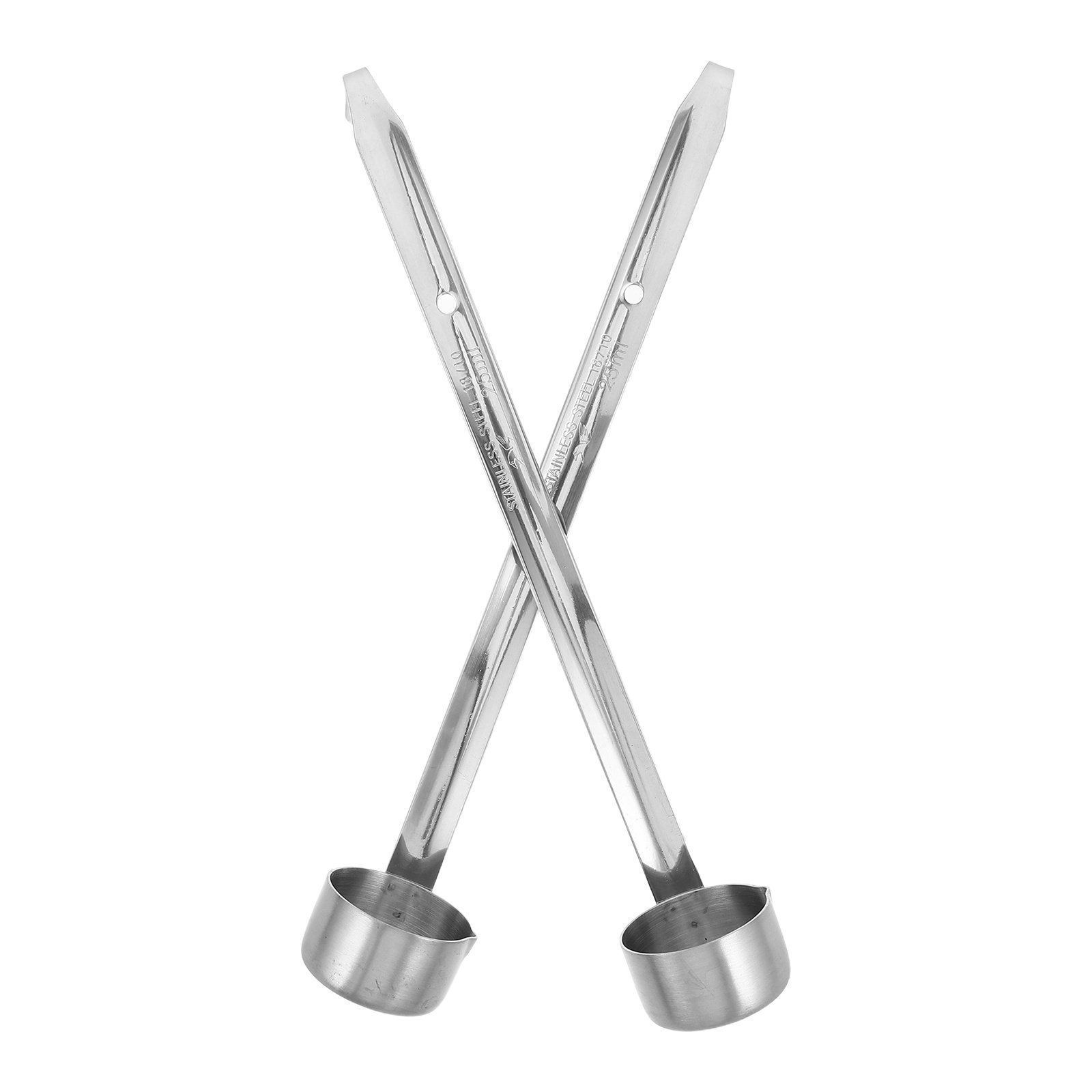 2Pcs Wine Dipper Stainless Ste - Wine Mix With Beer ulasan dan harga