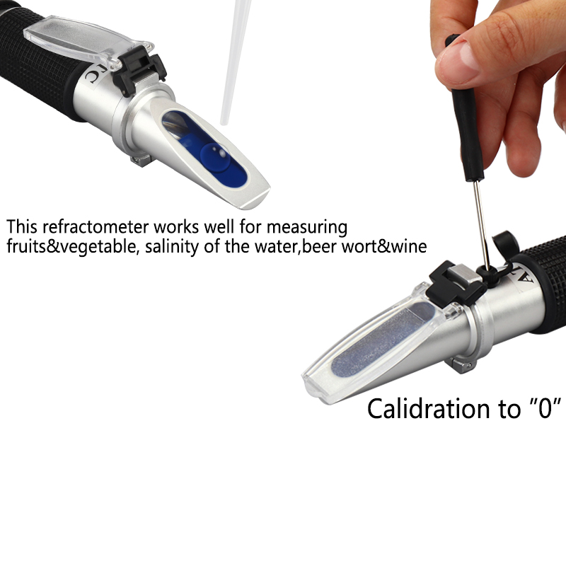 Hand-held Refractometer Single - Wine To Beer Alcohol ulasan dan harga