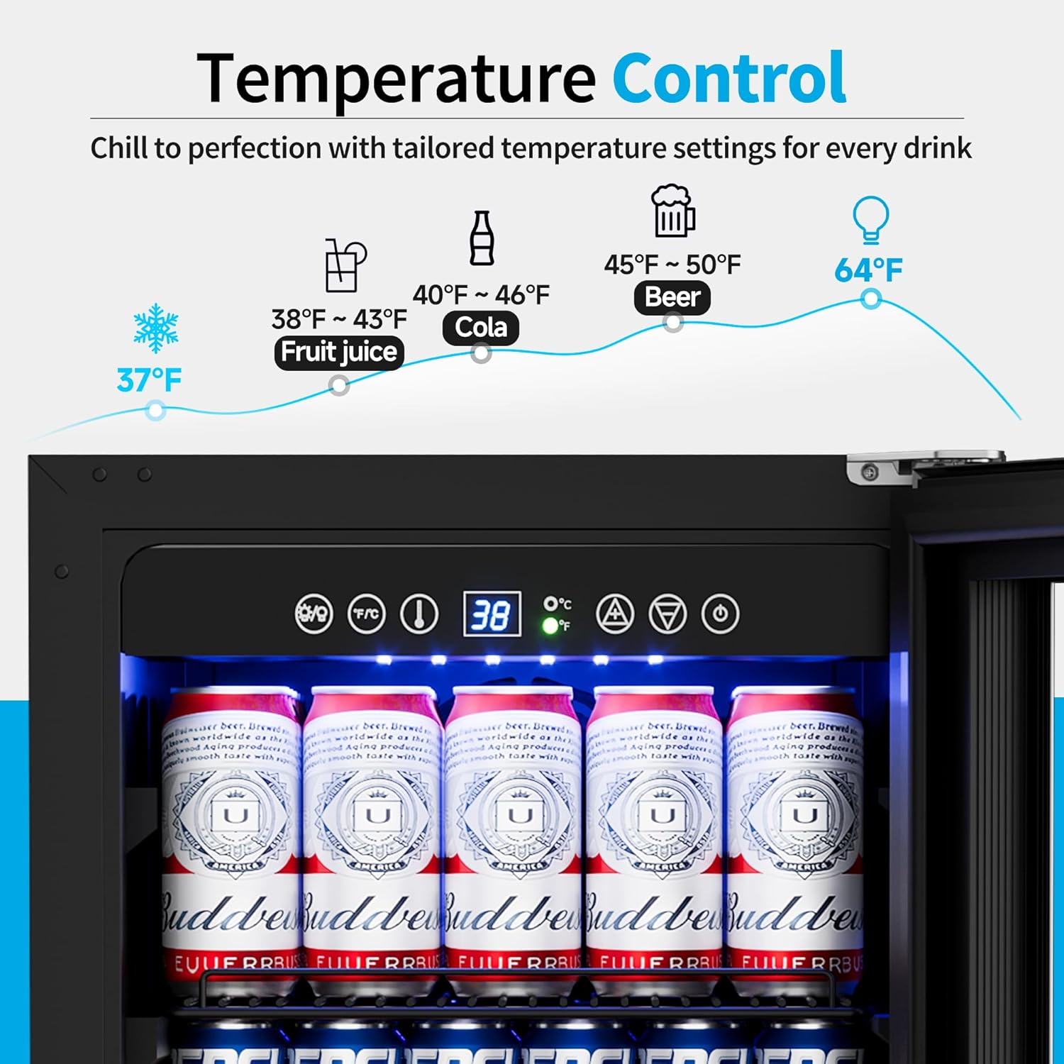 15 Inch Under Counter Beverage - Wine And Beer Undercounter Fridge ulasan dan harga
