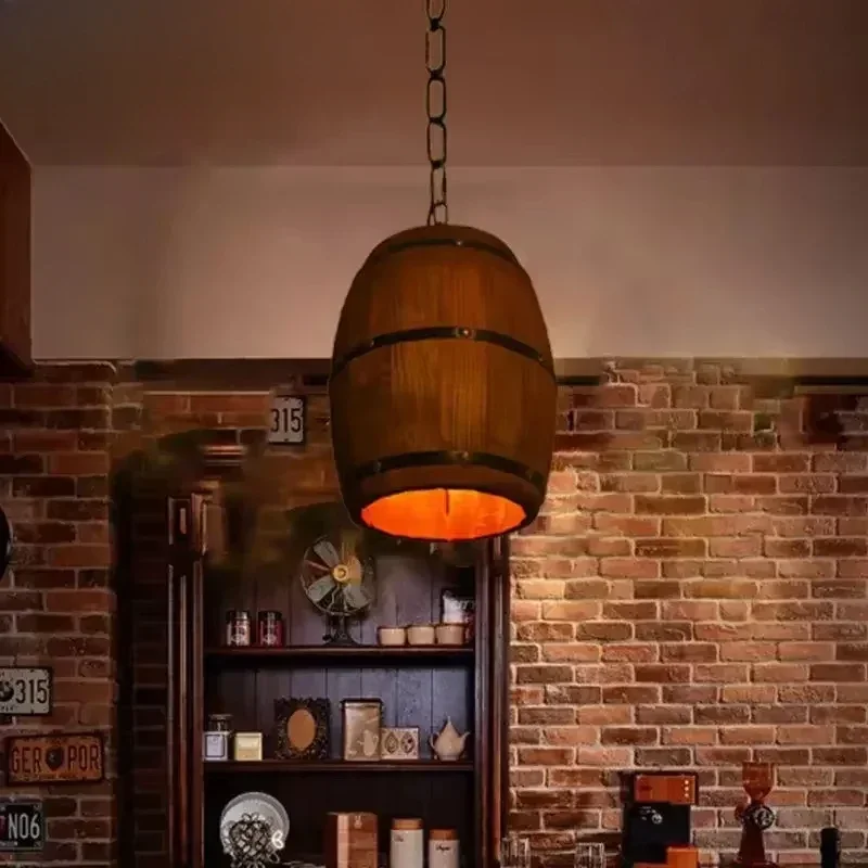 Rustic Lamp Vintage Chandelier - Wine & Beer Emporium ulasan dan harga