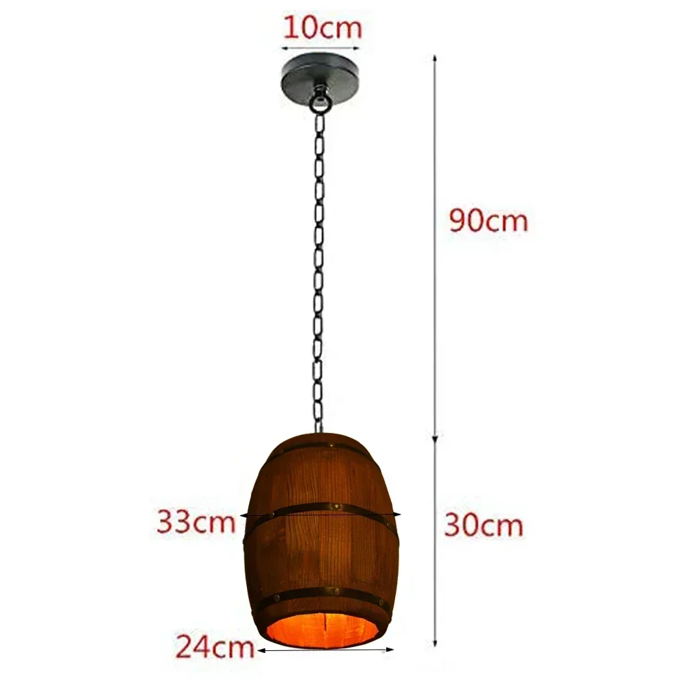 Rustic Lamp Vintage Chandelier - Wine & Beer Emporium ulasan dan harga