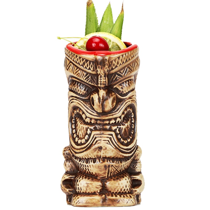 400ml Tiki Mugs Cocktail Cup B - Wine Beer Cocktail ulasan dan harga