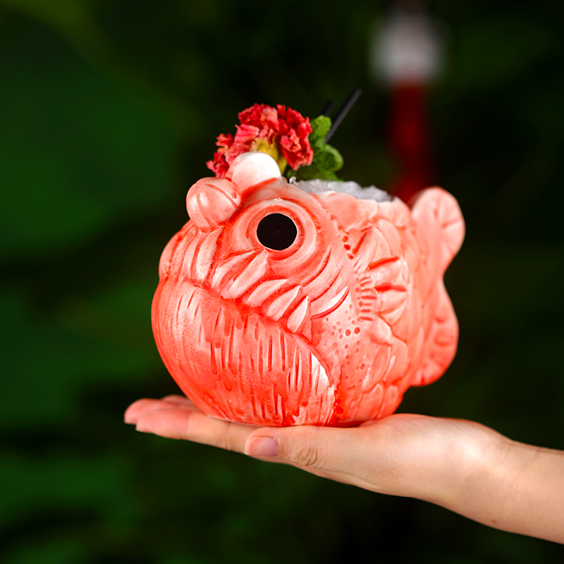 Cute Lantern Fish Cocktail Gla - Wine Beer Cocktail ulasan dan harga