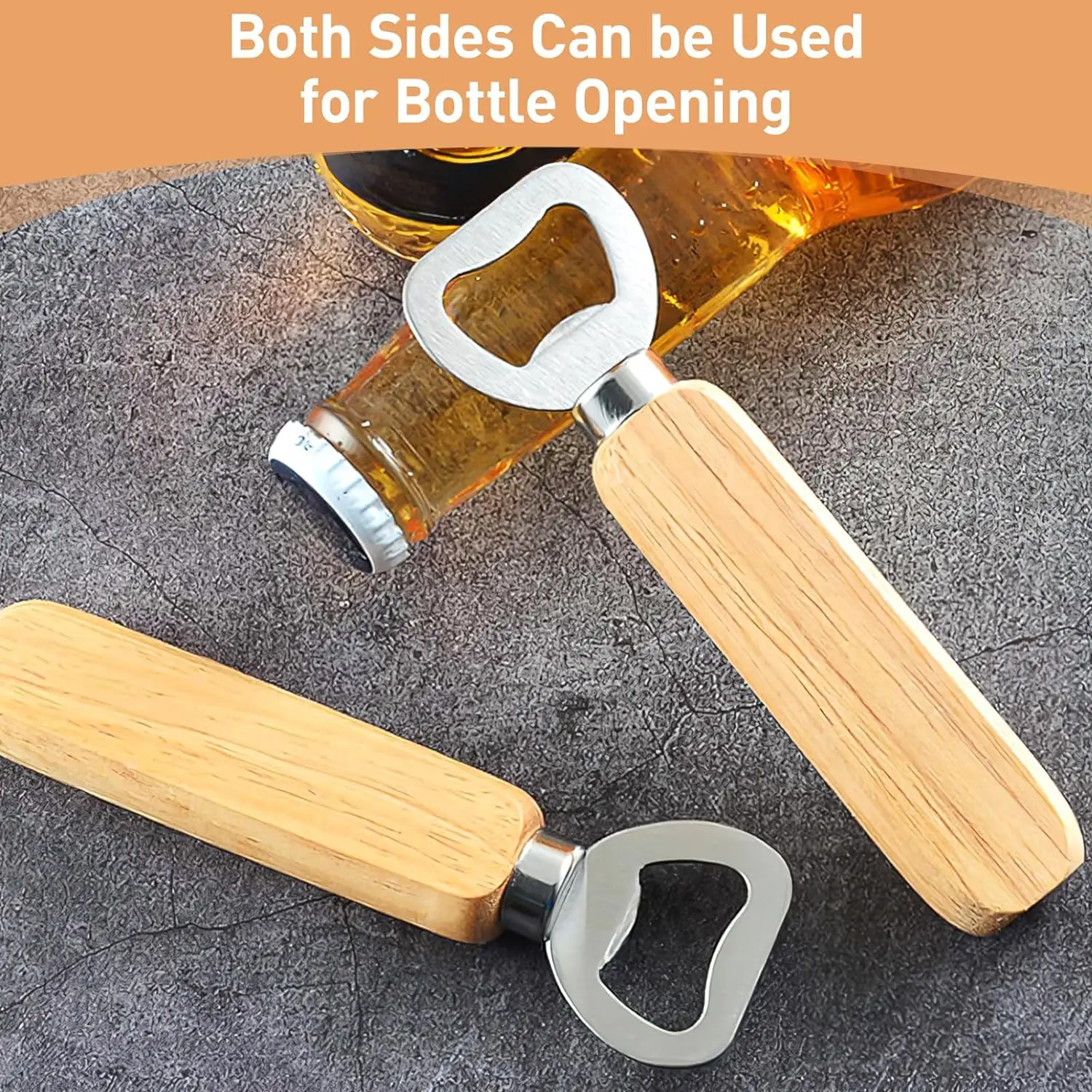 Wooden Bottle Opener Beer Can  - Wine Beer Spirits ulasan dan harga